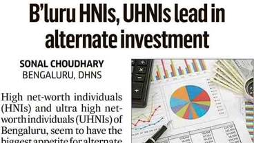 Bluru HNIs, UHNIs lead In alternate investment